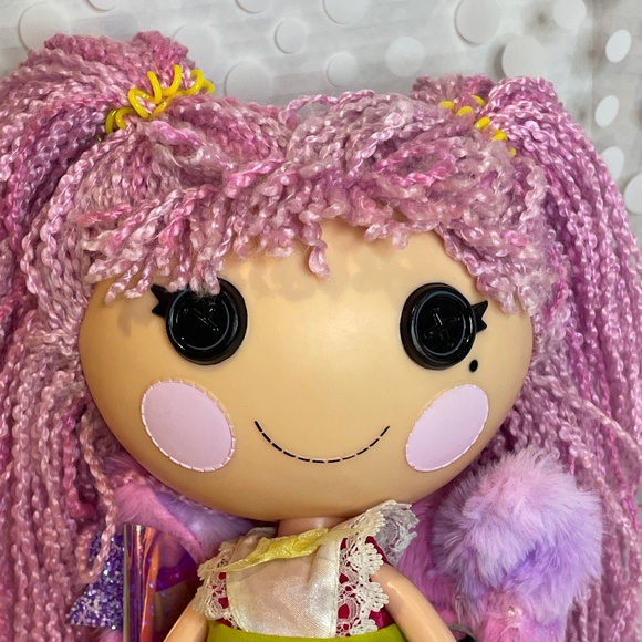 LaLaLoopsy 🧶Loopy Hair Jewel Sparkles doll & Pinkpetal Pony - Picture 3 of 15